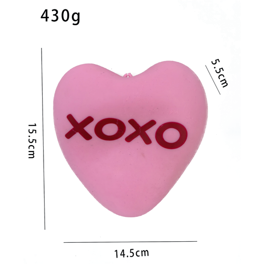 Heart shape squishy toy