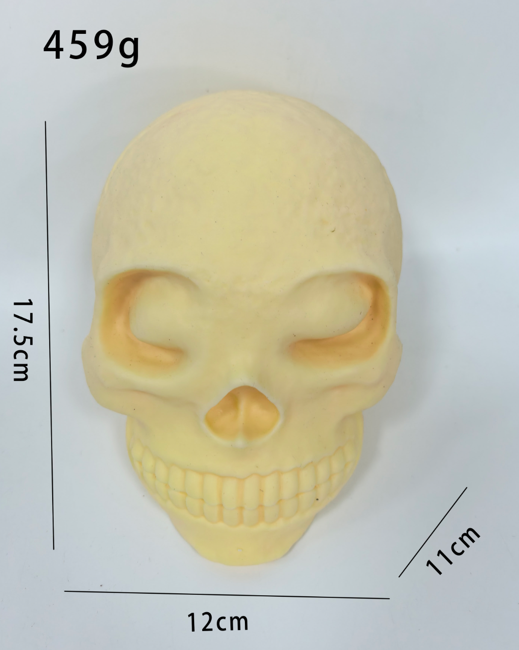 Skull squishy toy